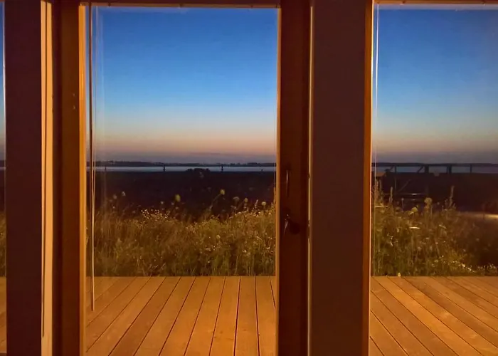 Blekitny Сasa de vacaciones Darłowo